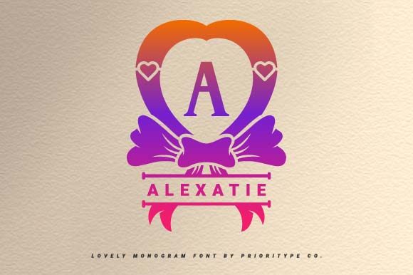 Alexatie: A Decorative Typeface for Modern Web Design