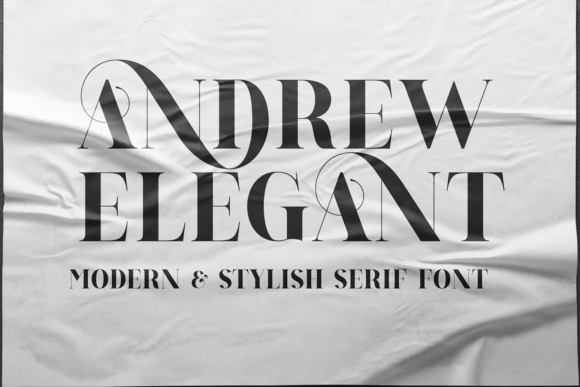 Andrew Elegant: A Serif Font for Modern Web Design