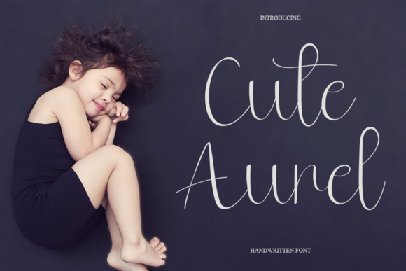 Cute Aurel Elevates Campaign Typography With Graceful Script Style