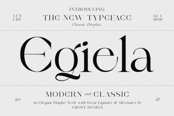 Give Your Brand a Fresh, Elegant Voice with Egiela Serif Font