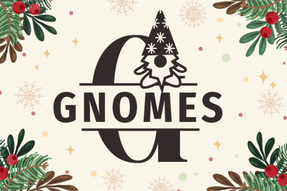 Gnomes Monogram Font Review: A Dainty Decorative Typeface