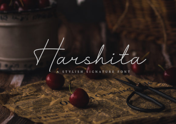 Harshita: A Balanced Script Font for Web Design and Digital Branding