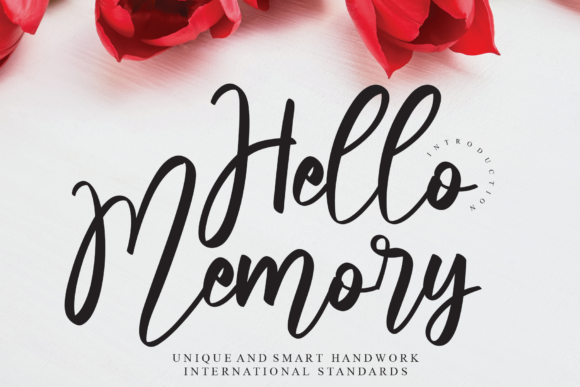 Hello Memory Font: A Script Typeface for Campaign Design
