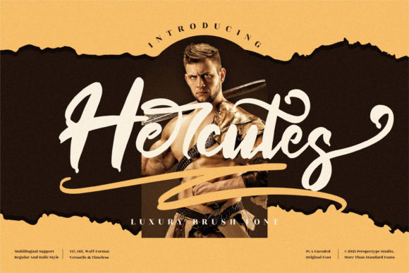 Hercutes Font Review: A Web Designer's Take on This Bold Script Typeface