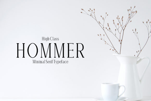 Hommer Review: An Elegant Tall Sans Serif Typeface