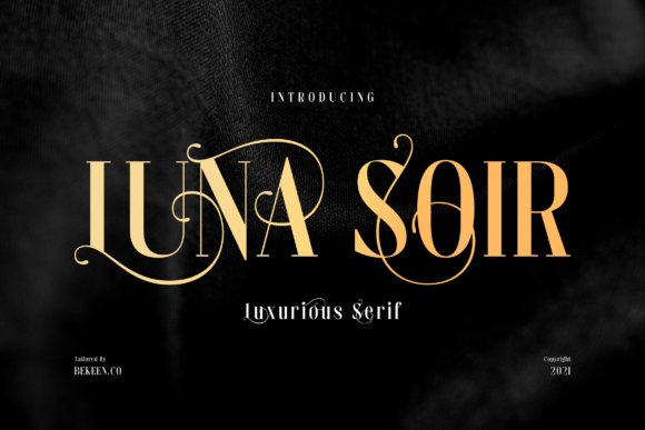 Luna Soir: The Serif Font That Gave My Small Business a Polished Look