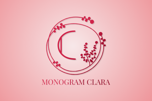 Monogram Clara: A Decorative Font for Distinctive Branding