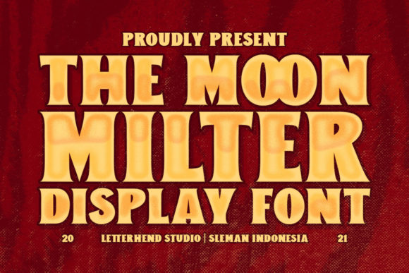 Moon Milter: A Serif Font Built for Real Design Work