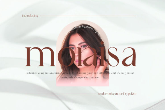 Moraisa Brings Serif Sophistication to Brand Campaigns