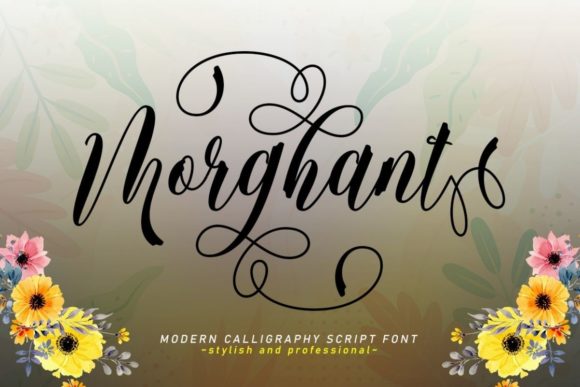 Morghant: A Script Font for Elegant Branding