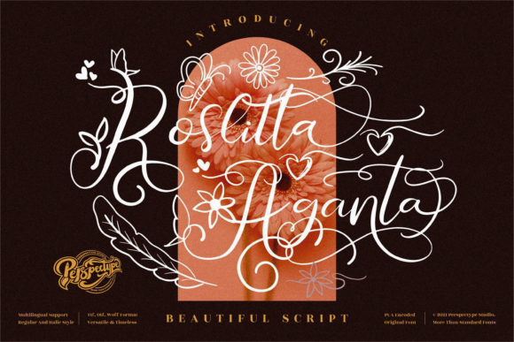 Roslitta Aganta: A Script Font for Scroll-Stopping Campaigns