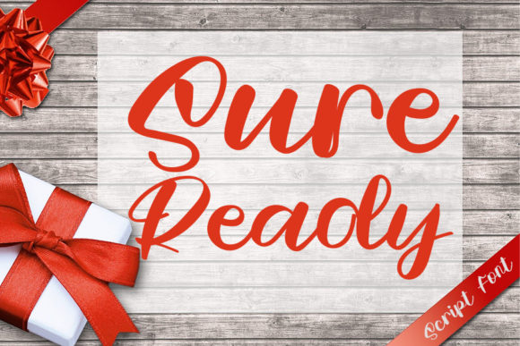 Sure Ready Packs Romantic Script Charm for Branding