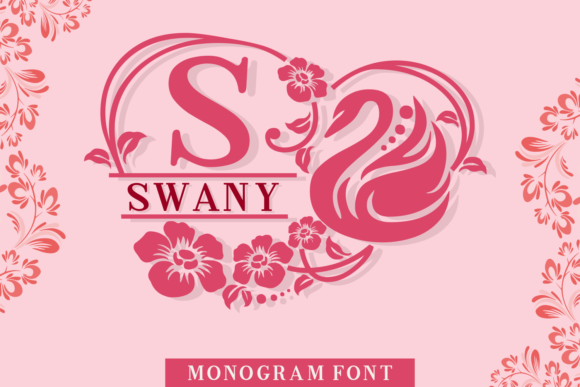 Swany: A Dainty Decorative Font for Romantic Branding Projects