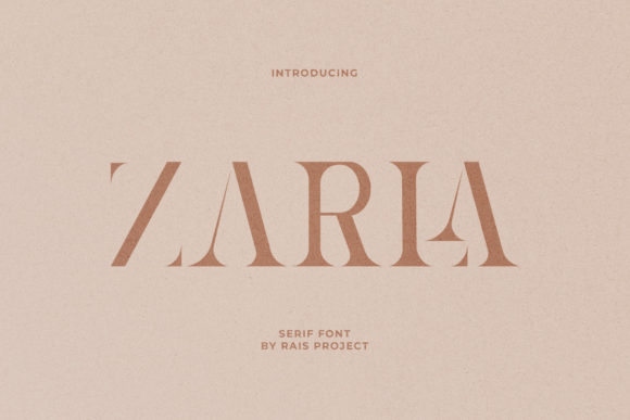 Zarla: A Serif Font That Brings Assertive Style to Web Design